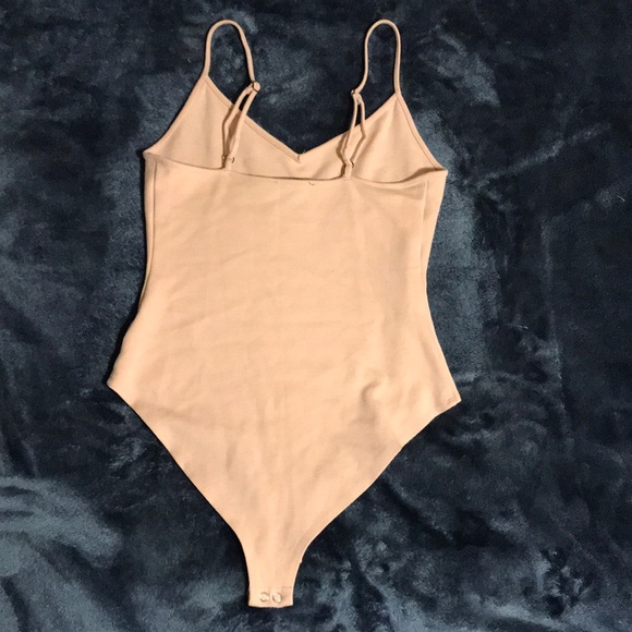 Forever21 pink tank bodysuit - Picture 2 of 2